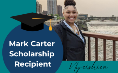 First Ever Mark Carter Scholarship Recipient