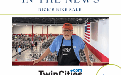 Twin Cities Pioneer Press Article on Rick’s Bike Sale