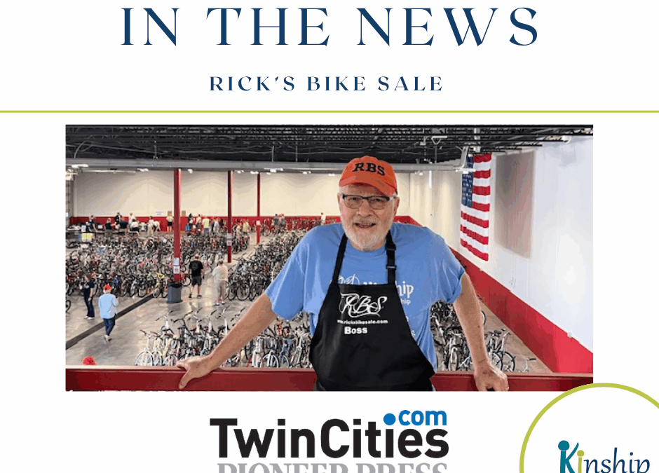 Twin Cities Pioneer Press Article on Rick’s Bike Sale